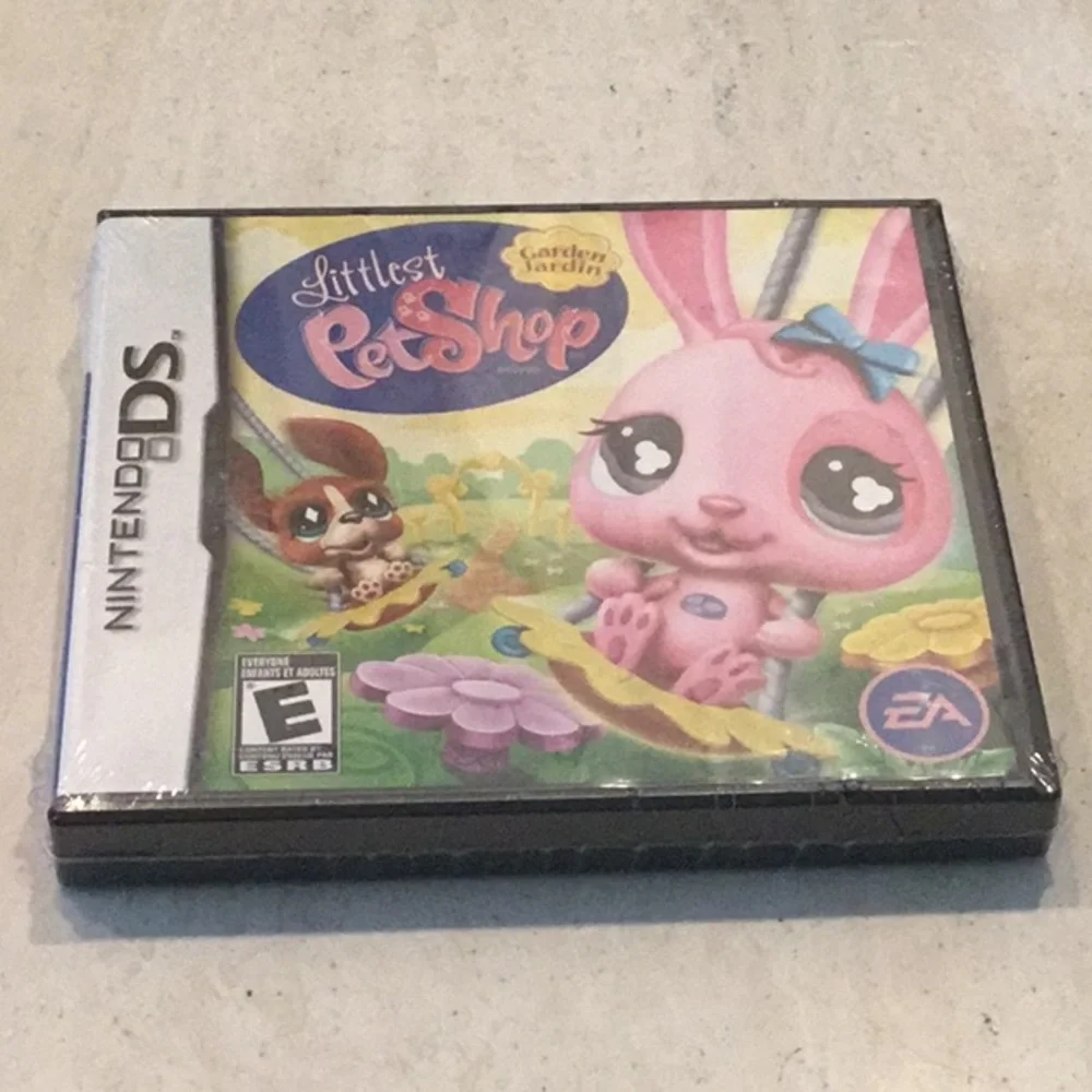 Littlest Pet Shop Garden Jardin Nintendo DS Game Brand New Factory Sealed LPS
